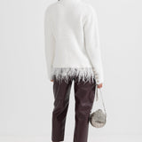 Püsküllü Dokulu Ceket