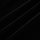 Blanche Siyah U Yaka Midi Elbise