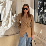 Elegant Beige Blazer