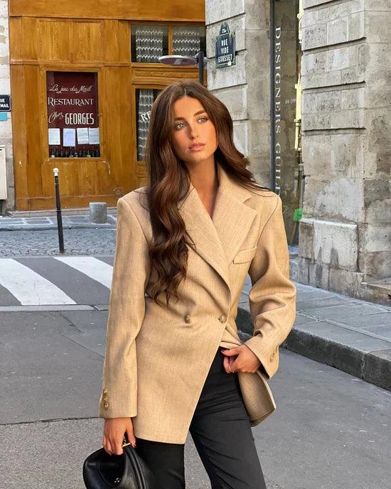 Elegant Beige Blazer