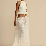 Monica Bağcıklı Etek Üst Set