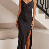 Zendaya Maxi Elbise - Siyah