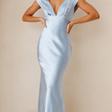 Amelia Maxi Elbise - Mavi