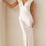 Amelia Maxi Elbise - Şampanya