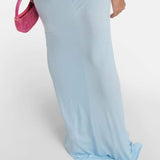 Alexia Halterneck Floral-aplikeli Maxi Elbise