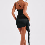 Avery - Siyah Mini Elbise