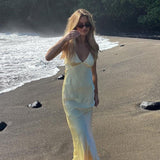 Ziah Maxi Elbise - Sarı