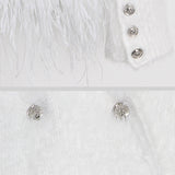 Püsküllü Dokulu Ceket