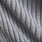 Buttoned Ribbed Knit Cropped Hırka