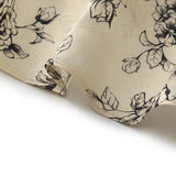 Çevre Dostu Kürk Yelek ve Çiçek Desenli Elbise İkili Takım