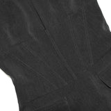 Göğüs Altı Dikişli V Yaka Mini Elbise