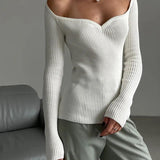 Kadın Kazak Şekilli Kesimli Sütlü