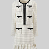 Siyah Detaylı Tüvit  Takım