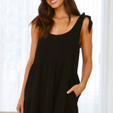 Adina Mini Dress - Black