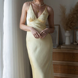 Ziah Maxi Elbise - Sarı