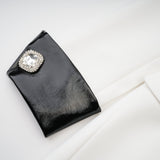 Aurora Siyah-Beyaz Blazer Elbise