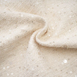 "Manon Charm" Açık Mavi Işıltılı Tweed Mini Elbise