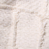 Altın Detaylı Krem Tweed İkili Takım