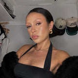 Mini Düğüm Küpeler