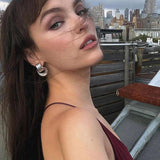 Mini Düğüm Küpeler