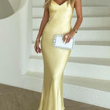 Andie Maxi Elbise - Sarı